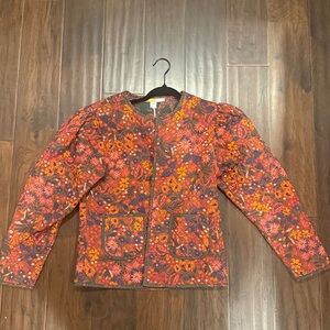 Britton court Floral Quilted Jacket - Multicolor small